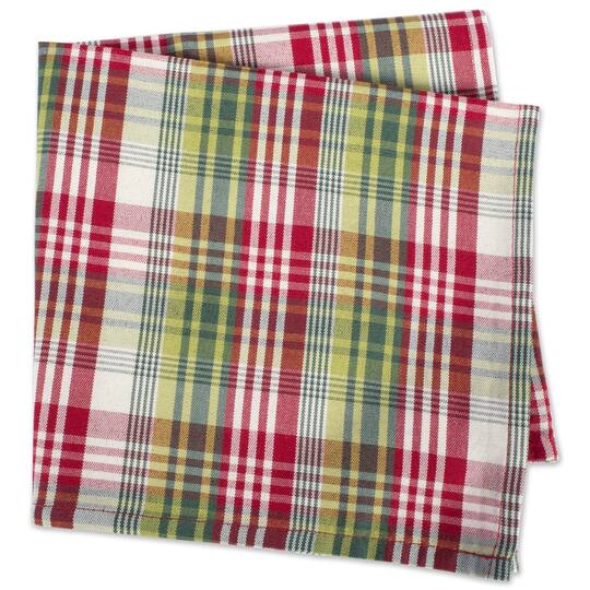 DII® Holly Jolly Plaid Napkin Set, 6ct.